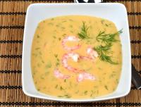 Skaldjurssås med räkor